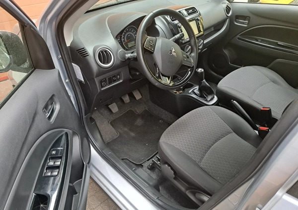 Mitsubishi Space Star cena 37000 przebieg: 72000, rok produkcji 2018 z Swarzędz małe 121